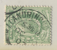 GB KEVII SG217/8 1/2d YELLOWISH-GREEN USED CDS "LLANDRINDOD WELLS" (WALES) - Used Stamps