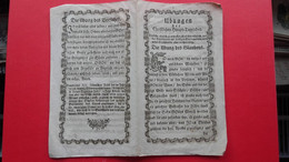 Ubungen Der Christlichen Haupt Tugenden.Benedictus XIII.Romischer Papst Hat Im Jahr 1728...(old Original Paper) - Cristianesimo