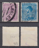 New Zealand Mi# 175-76 Used 2Sh + 3Sh 1927 - Used Stamps