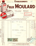 Ets. Félix Moulard - Sassi - La Milanaise - La Gercuria - Bruxelles 1958. - Perfumería & Droguería