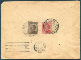 1923 DODECANESE Egeo Leros Cover - Mar Del Plata, Argentina - Egée (Lero)