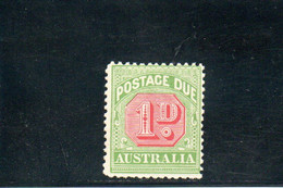 AUSTRALIE 1909 * - Segnatasse