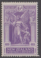 1920. New Zealand. Victory Issue 6 D Hinged. (MICHEL 159) - JF411440 - Unused Stamps