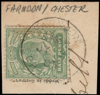 GB - 1905 KEVII SG 218 Used " FARNDON / CHESTER " Circle Date Stamp - Usados