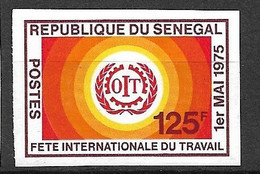 Sénégal   N° 411 Non Dentelé  OIT Fête Du Travail   Neuf * *    B/TB    - ILO