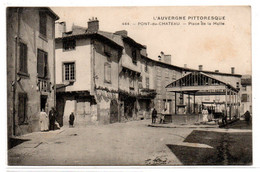 Pont Du Chateau - Place De La Halle  - CPA° - Pont Du Chateau