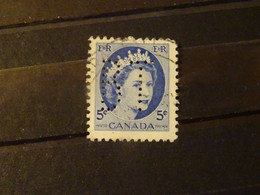 CANADA 1954 Perforé  Elizabeth II - Perforés