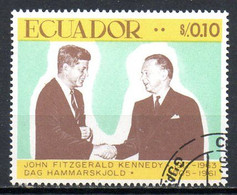 EQUATEUR. N°785 Oblitéré De 1967. Dag Hammarskjöld. - Dag Hammarskjöld