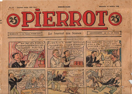 Pierrot N°42 Victorieuse Démonstration - Les Aventures De Pitche - Parlons De La Marine - Costo, Chien Policier De 1936 - Pierrot