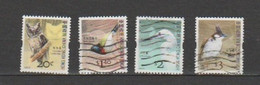 HONG KONG-  Lot Of 4 Used Stamps - "BIRDS". - Otros & Sin Clasificación