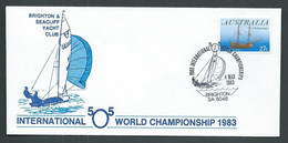 Australia 1983 Brighton Seacliff Yacht Championship Special Cover , Brighton Cds - Other & Unclassified