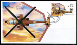 XB1985 Israel 2020 Advanced Weapons Apache Helicopter FDC - Nuevos (sin Tab)