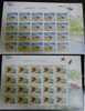 2000 Taiwan Stream Dragonflies Stamps Sheets Dragonfly Fauna River Rock Insect - Water