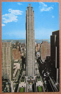 ROCKEFELLER CENTER NEW YORK CITY BUILDING USA UNITED STATES CARD ANSICHTSKARTE CARTOLINA POSTCARD PC STAMP - Places