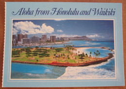UNITED STATES USA HAWAI HONOLULU WAIKIKI ISLAND POLYNESIAN PARADISE POSTCARD PICTURE CARTOLINA ANSICHTSKARTE PHOTO CARD - Lanai