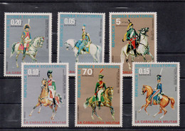 Guine Equatiorial 1976 Mnh Caballeria Militar - Equatorial Guinea