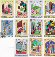 FUJEIRA ( E.A.U.) Série 11 Timbres Oblitérés Mais Avec Gomme - Ver. Arab. Emirate