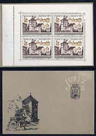 Booklet - Yugoslavia 1956 Philatelic Exhibition Booklet Complete Containing Pane Of 4 X SG 817 - Booklets