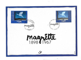 België Belgique -france 2003  1998 Margitte Kaart - Afgestempeld