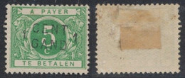 Taxe - TX12A* Fine Charnière (MH) + Surcharge GENT / GAND 1 - Stamps
