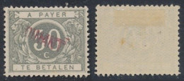 Taxe - TX16A* Fine Charnière (MH) + Surcharge DINANT (rouge) - Stamps