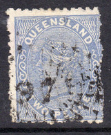 Australia Queensland 1879 2d Blue, Die I, Used, SG 137 - Used Stamps