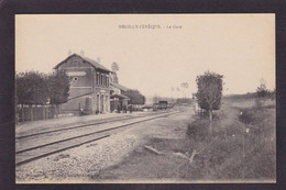 CPA [52] Haute Marne > Neuilly L'Eveque Gare Chemin De Fer Station Non Circulé - Neuilly L'Eveque