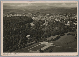 Lauterbach - S/w Ortsansicht 2   Mit Schwimmbad - Lauterbach