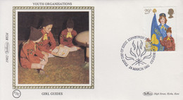 Enveloppe  FDC  1er  Jour    GRANDE  BRETAGNE     75éme  Anniversaire  Du  SCOUTISME   1982 - Andere & Zonder Classificatie