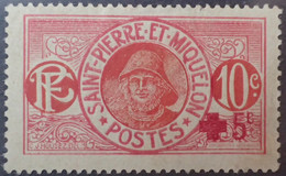 2757 - 1915/1917 - SPM - CROIX ROUGE - N°105 NEUF(*) - Unused Stamps