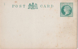 Post Card Half Penny - Green - Unused Stamps
