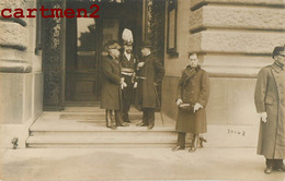 CARTE PHOTO : BERN LA DELEGATION ESPAGNOLE ESPANA MINISTRE AOUT 1920 DIPLOMATE POLITIQUE SUISSE EVEMENT - Figuren