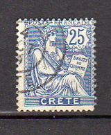 CRETE      Oblitéré    Y. Et T.   N° 9     Cote: 3,70 Euros - Used Stamps
