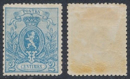 Petit Lion Dentelé - N°24* (D14,5 X 14) En Fine Charnière, MH / Cote 300e - 1866-1867 Piccolo Leone
