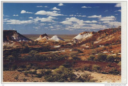 Real Photo - COOBER PEDY - The Breakaways, Posted W. Nice Stamp With Butterfly - Coober Pedy