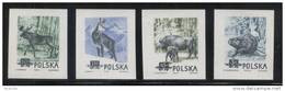 SLANIA SALE POLAND 1954 SLANIA RARE BEAVER & ANIMALS COLOUR PROOFS Bison Beaver Deer Moose Antelope Goat - Proofs & Reprints