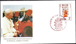 1992 Vaticano, Visita Papa Giovanni Paolo II In Senegal, Gambia E Guinea - Briefe U. Dokumente