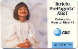 PUERTORICO : PRIA4X 20u Child As An Angel  AT+T USED - Puerto Rico