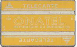 BURUNDI : 06A  (3) 240u Yellow 406A (Printed 1000 !!) USED - Burundi