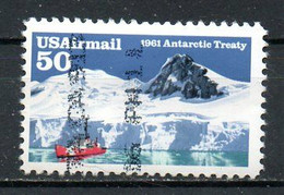 USA. PA 123 Oblitéré De 1991. Traité Sur L'Antarctique. - Traité Sur L'Antarctique