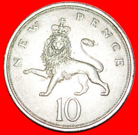 • LION (1968-1981): GREAT BRITAIN ★ 10 NEW PENCE 1970! LOW START ★ NO RESERVE! - 10 Pence & 10 New Pence