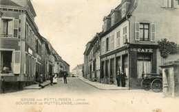 Gruss Aux Püttlingen I. Tothr. * Puttelange * Café W. PETER JANSEN - Puttelange