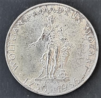 AUSTRIA 1956 - 25 Schilling - Silver - 200th Anniversary Birth Of Wolfgang Amadeus Mozart - Austria