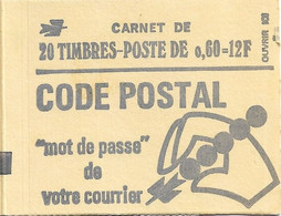 FRANCE 1974 Y&T 1815 En Carnet Non Ouvert De 20 Timbres N° 1815-C1 , Confectionneuse 6 (Voir Description) - Modernes : 1959-...