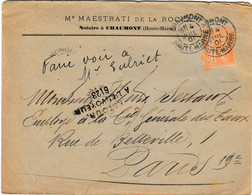FRANCE - "Inconnu, Retour à L'Envoyeur" - Petits Cachets "de Facteurs" - 07/07/1901 - Lettres & Documents