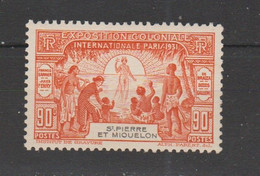St Pierre Miquelon 1931   N° 134  Neuf X - Unused Stamps