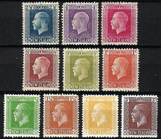 NOUVELLE  ZELANDE 1915-22: Lot De Neufs*, Forte Cote - Unused Stamps
