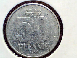 Germany Democratic Republic 50 Pfenning 1958A KM 12.1 - 50 Pfennig