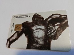 MEXICO $50 CHIPCARD  LADATEL    A. RODIN AUGUSTE RODIN          ** 4346** - Mexique