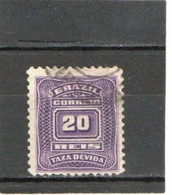 BRESIL    1906-10   Taxe  Y.T. N° 27  à  39  Incomplet  Oblitéré  28 - Postage Due